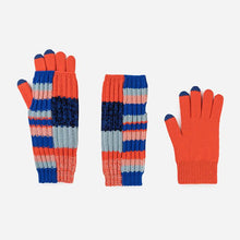 Load image into Gallery viewer, Patchwork Stripe 2-in-1 Armwarmer - PARK STORY