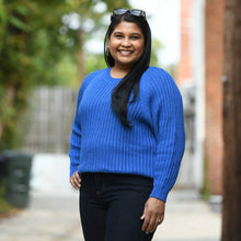 Load image into Gallery viewer, Cherryl Chunky Cotton Sweater - PARK STORY
