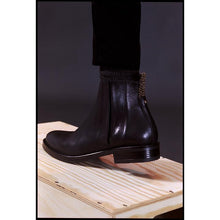 Load image into Gallery viewer, Phryné Boot (ash brown &amp; black) - PARK STORY

