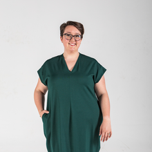 Load image into Gallery viewer, Athena Sleeveless Dress in Green - PARK STORY