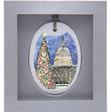 Load image into Gallery viewer, Capitol Hill Ceramic Holiday Ornament - PARK STORY