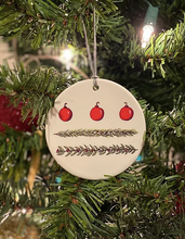 Load image into Gallery viewer, DC Flag Ceramic Holiday Ornament - PARK STORY