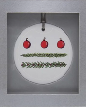 Load image into Gallery viewer, DC Flag Ceramic Holiday Ornament - PARK STORY