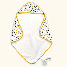 Load image into Gallery viewer, Bloom Reversible Baby Hooded Towel (Organic Cotton) - PARK STORY