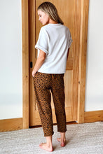 Load image into Gallery viewer, Vintage Leopard Drawstring Pant - PARK STORY