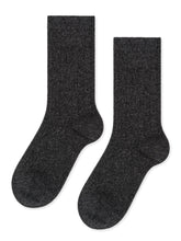 Load image into Gallery viewer, Italia Cashmere Cozy Rib Crew Sock (multiple colors) - PARK STORY