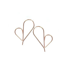 Load image into Gallery viewer, Mini Heart Hoops - PARK STORY