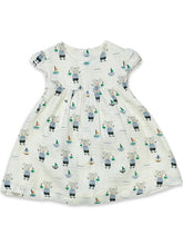 Load image into Gallery viewer, Mouse Sailor Cap Sleeve Dress+Bloomer (Organic Muslin) - PARK STORY
