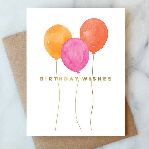 Balloons Birthday Greeting Card - PARK STORY