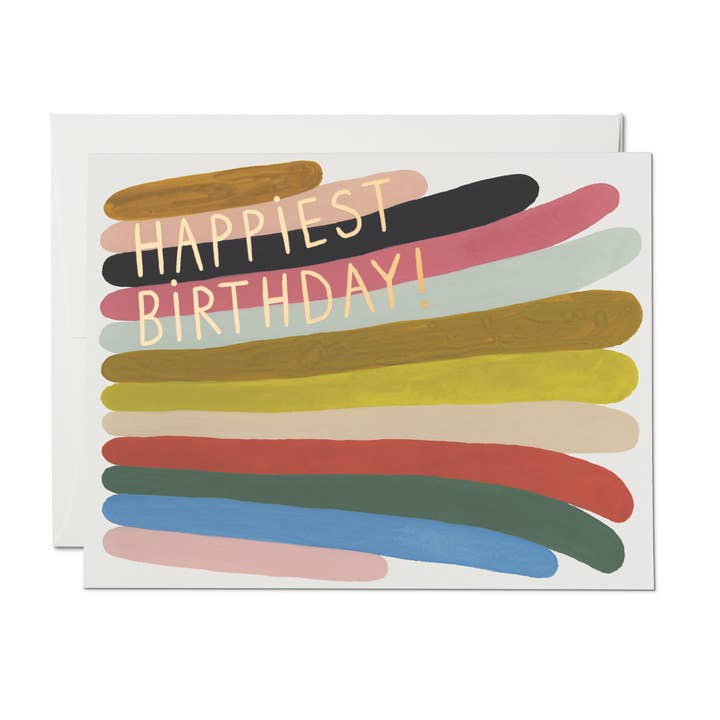 Rainbow Happy Birthday Card - PARK STORY