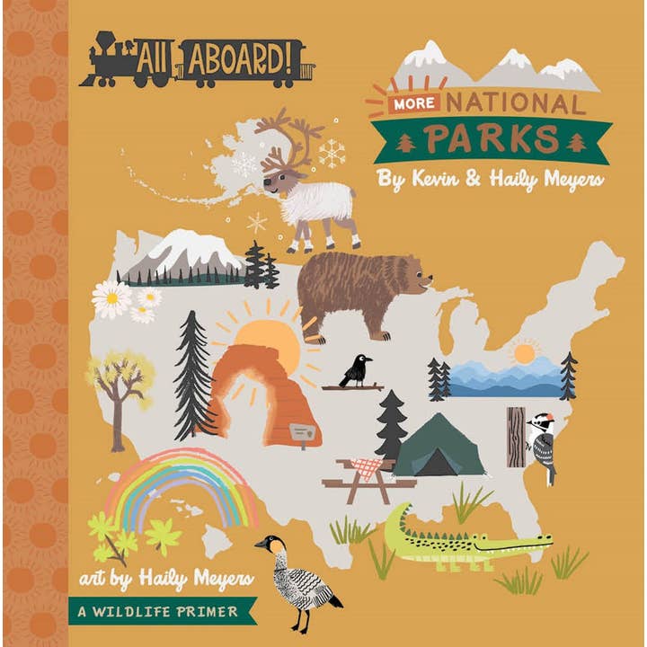 All Aboard MORE National Parks Children's Book - PARK STORY