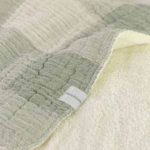 Plaid Fleece Lined Throw Blanket