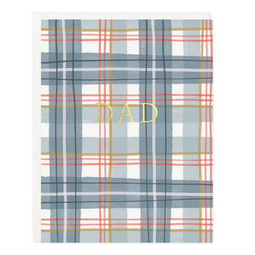 Dad Plaid Card - PARK STORY