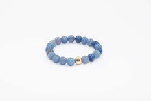 Load image into Gallery viewer, Gemstone Beaded Bracelet with 14k Gold Filled Accent (8mm)
