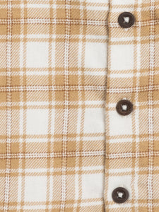 Logan Flannel Long Sleeve Collared Button Down Shirt