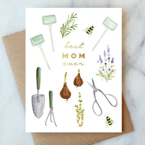 Gardening Mom Greeting Card - PARK STORY