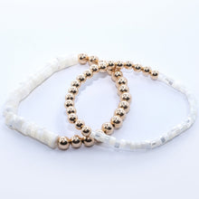 Load image into Gallery viewer, Pearl &amp; Gold Filled Bracelet (multiple sizes available) - PARK STORY
