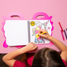 Load image into Gallery viewer, Unicorn - Super Coloring &amp; Sticker Book - PARK STORY

