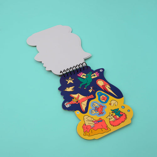 Dinosaur Sticker Activity Book - PARK STORY