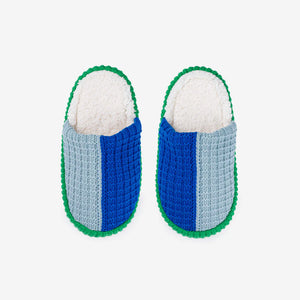 Colorblock Slide Slippers - PARK STORY