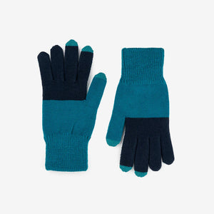 Colorblock Touchscreen Gloves (multiple colors) - PARK STORY