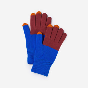 Colorblock Touchscreen Gloves (multiple colors) - PARK STORY