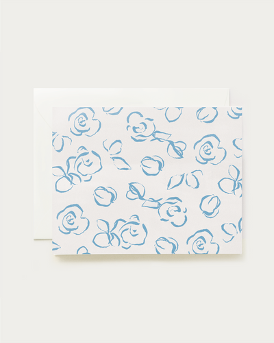 Cerulean Roses Blank Card Set (Set of 6) - PARK STORY