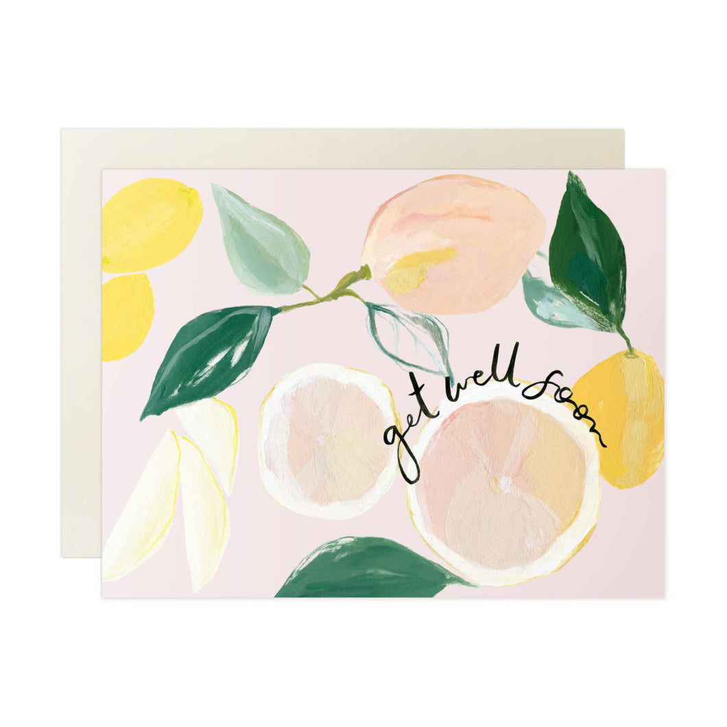 Citrus Get Well Soon Card - PARK STORY