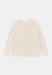 Daphne Sweater in Off White - PARK STORY