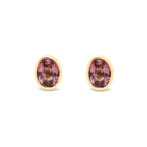 Plum Sapphire Earrings - PARK STORY