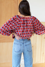 Load image into Gallery viewer, Frances Blouse in Carmen Flowers - PARK STORY
