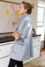 Load image into Gallery viewer, Layering Jacket - Grey Wool Cashmere
