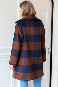 Thomas Coat - Plaid Wool - PARK STORY