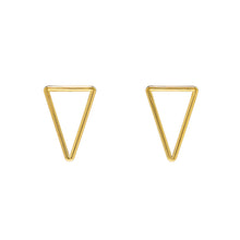 Load image into Gallery viewer, Triangulate Post Earrings

