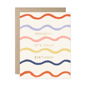 Hooray It's Your Birthday Card - PARK STORY