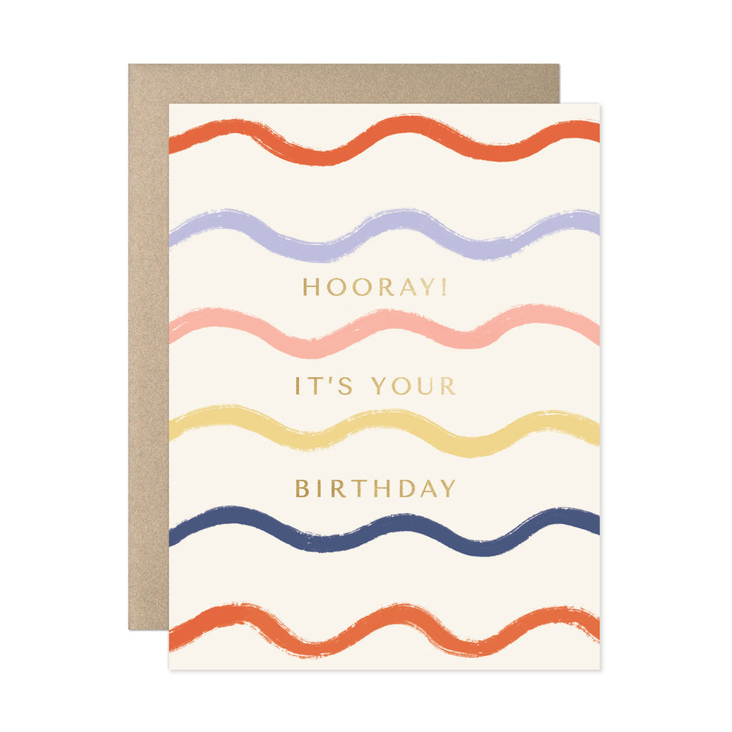 Hooray It's Your Birthday Card - PARK STORY