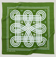 Load image into Gallery viewer, Cotton Love Knot Bandana - Olive - PARK STORY
