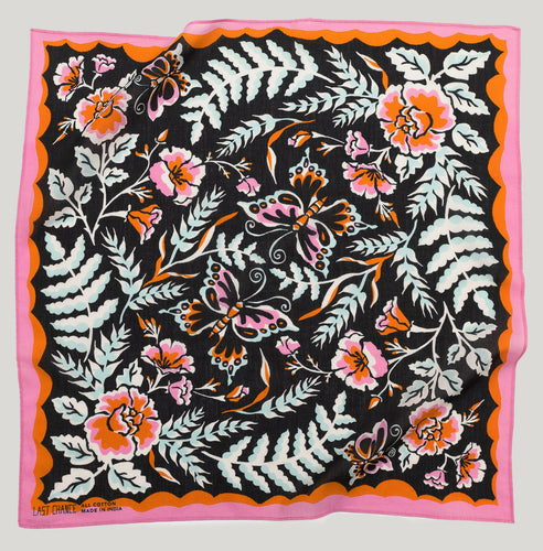 Cotton Wildwood Bandana - Licorice - PARK STORY