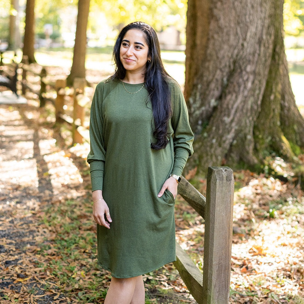 Persephone Long Sleeve Dress PARK STORY Persephone Long Sleeve Dress PARK STORY