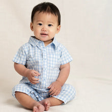 Load image into Gallery viewer, Monica + Andy Oxford Romper - PARK STORY
