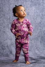Load image into Gallery viewer, Monica + Andy One Piece Baby Pajamas - Moody Blooms - PARK STORY
