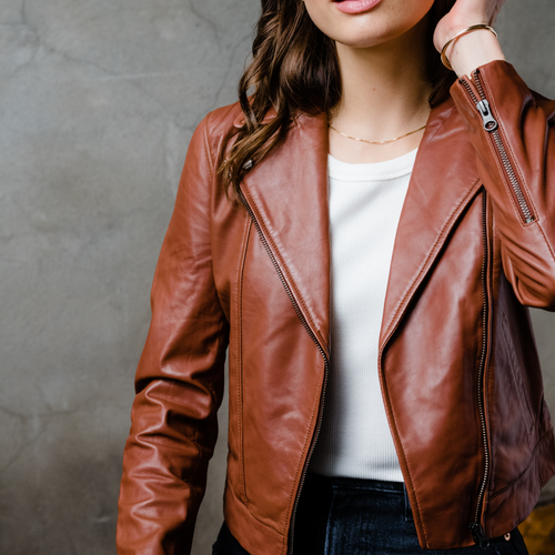 The Maha Leather Jacket - PARK STORY