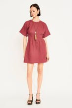 Load image into Gallery viewer, Wailea Canvas Short Dress in Dark Cerise
