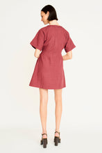 Load image into Gallery viewer, Wailea Canvas Short Dress in Dark Cerise
