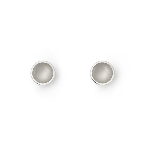 Orb Circular Stud Earrings - PARK STORY