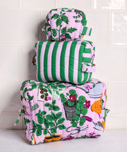 Load image into Gallery viewer, Three's Best Pouch Set in Green Thumb
