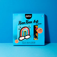 Load image into Gallery viewer, Rainbow Pom Pom Art Kit - PARK STORY
