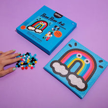 Load image into Gallery viewer, Rainbow Pom Pom Art Kit - PARK STORY
