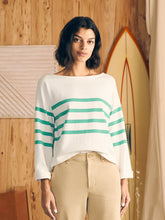 Load image into Gallery viewer, Sport Jersey Long Sleeve Tee in Green Cape May - PARK STORY
