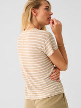 Load image into Gallery viewer, Sonoma Linen Tee in Hampton Stripe - PARK STORY
